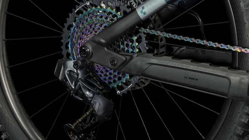 2023 Cube Stereo Hybrid 160 HPC SLT 750 Carbon Full-Sus E-MTB - Nebula / Carbon-8