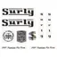 Surly Make It Your Own Decals in Black - Pacer Style