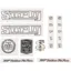 Surly Make It Your Own Decals in White - Pacer Style