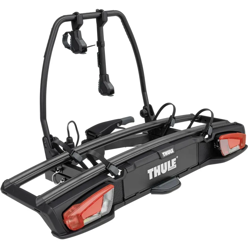 Thule VeloSpace 3 - 2-bike 13-pin Towball Bike Carrier Rack - Black/Silver