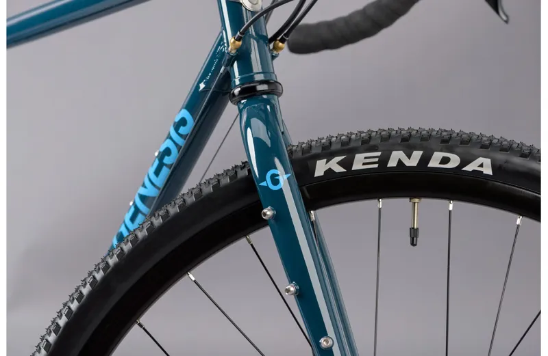 2021 Genesis Croix De Fer 20 Steel Gravel Bike in Blue-5
