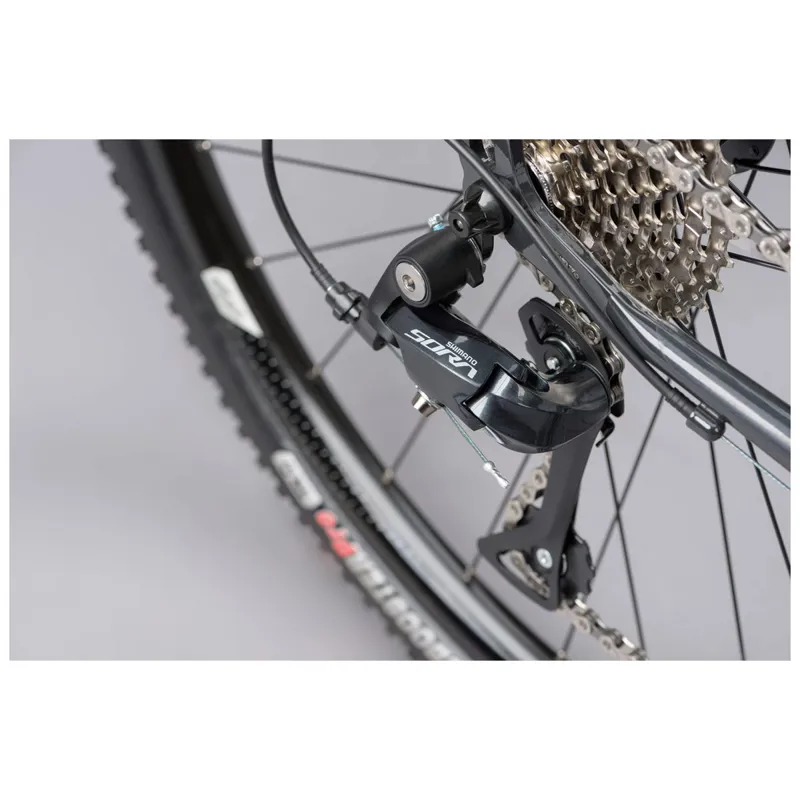 2021 Genesis Croix De Fer 10 Steel Gravel Bike in Black-5