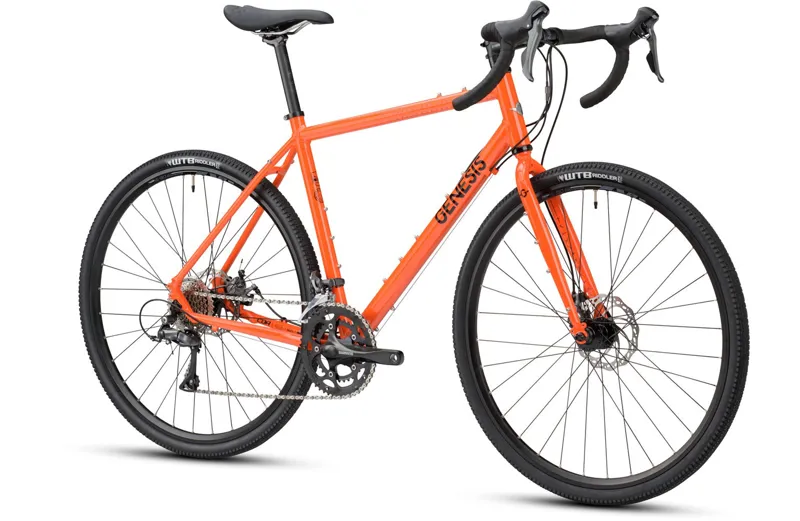 Genesis CDA 10 700c Aluminium Gravel Bike - Orange-1