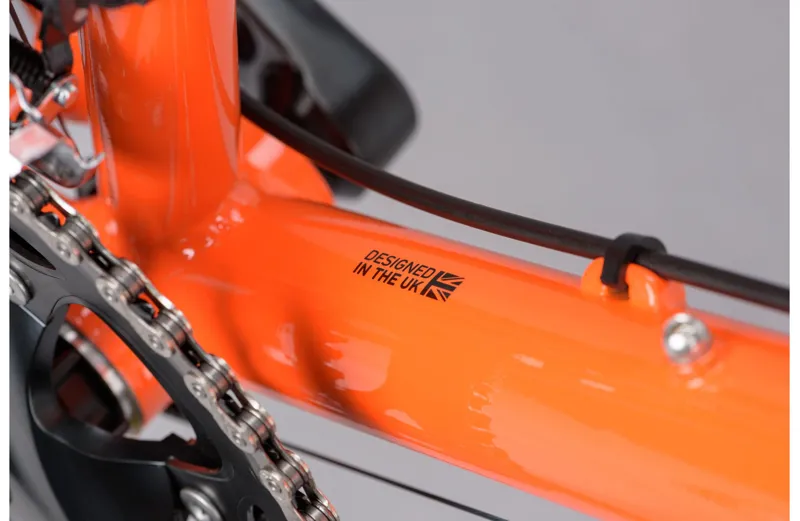 Genesis CDA 10 700c Aluminium Gravel Bike - Orange-6