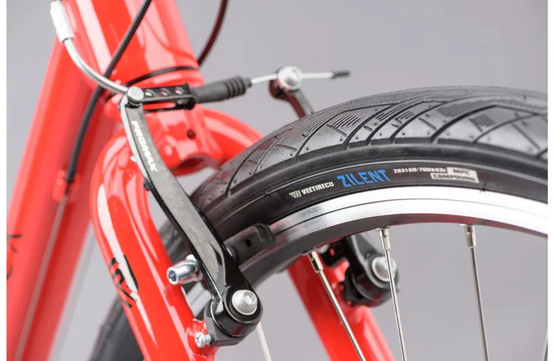 2021 Ridgeback Motion Hybrid Bike in Red-6