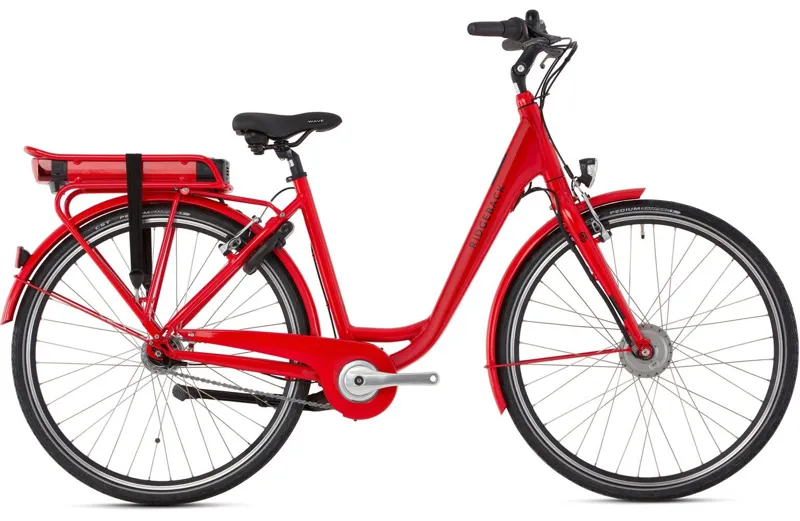 Ridgeback Electron Electric Hybrid Bike in Red
