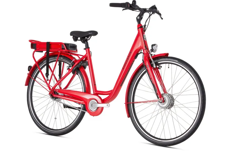 Ridgeback Electron Electric Hybrid Bike in Red-1