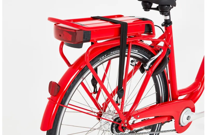 Ridgeback Electron Electric Hybrid Bike in Red-6
