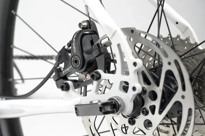 Genesis Croix De Fer 10 Gravel Bike in White-13