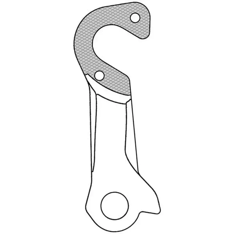 M Part Gear Hanger Cube In Black Alloy-3