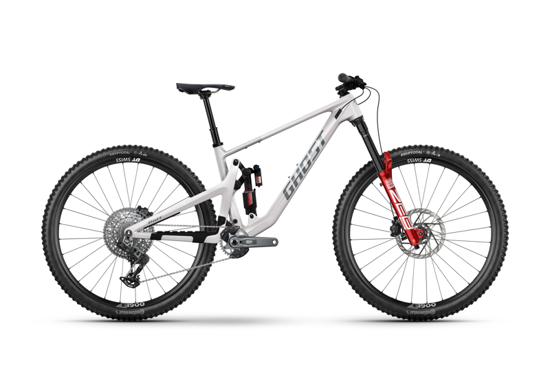 Ghost Riot AM CF Full Party MTB in Silver Stone/Whispering Gray - Glossy