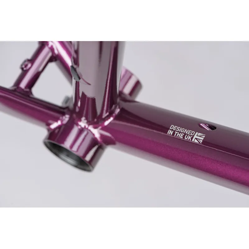 Genesis Croix De Fer 12/12 725 Bicycle Frame - Purple -10