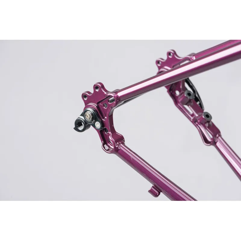 Genesis Croix De Fer 12/12 725 Bicycle Frame - Purple -12