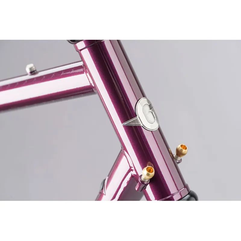 Genesis Croix De Fer 12/12 725 Bicycle Frame - Purple -6