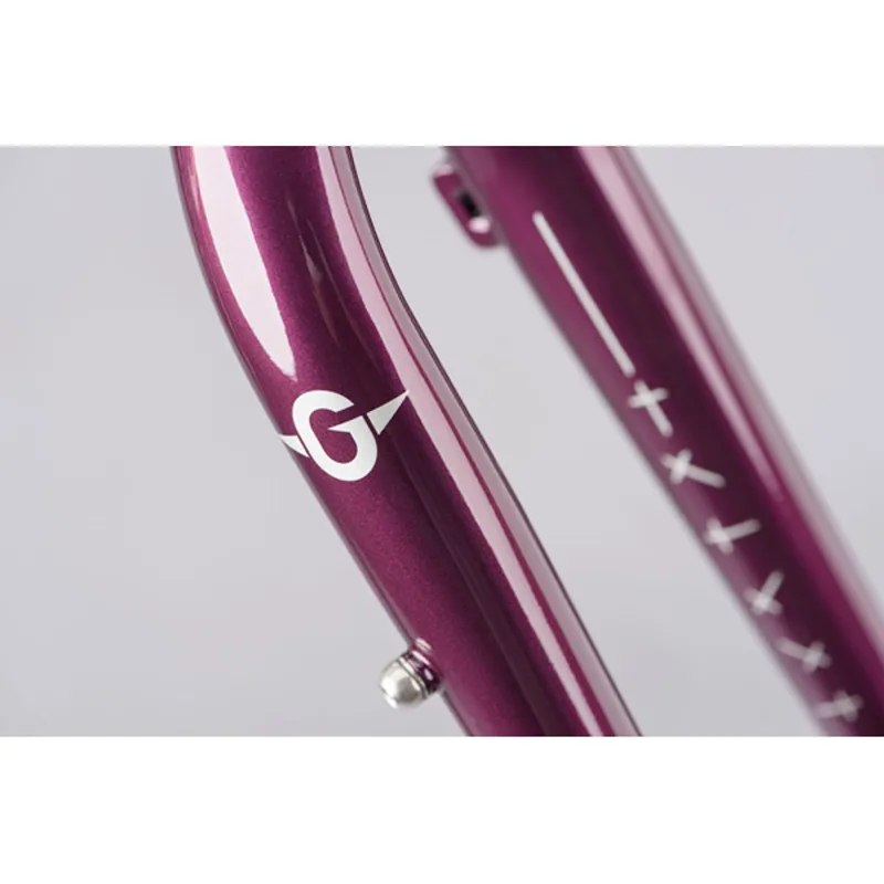 Genesis Croix De Fer 12/12 725 Bicycle Frame - Purple -7