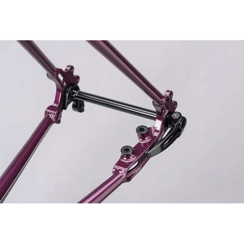 Genesis Croix De Fer 12/12 725 Bicycle Frame - Purple -9
