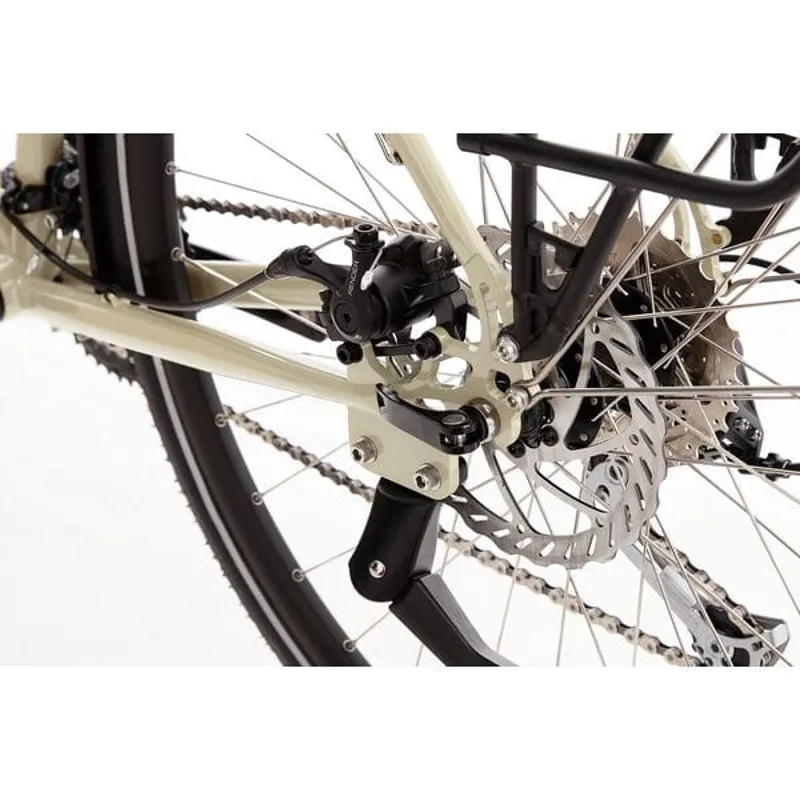 Genesis Tour De Fer 10 Flat Bar Hybrid Bike - Beige-4