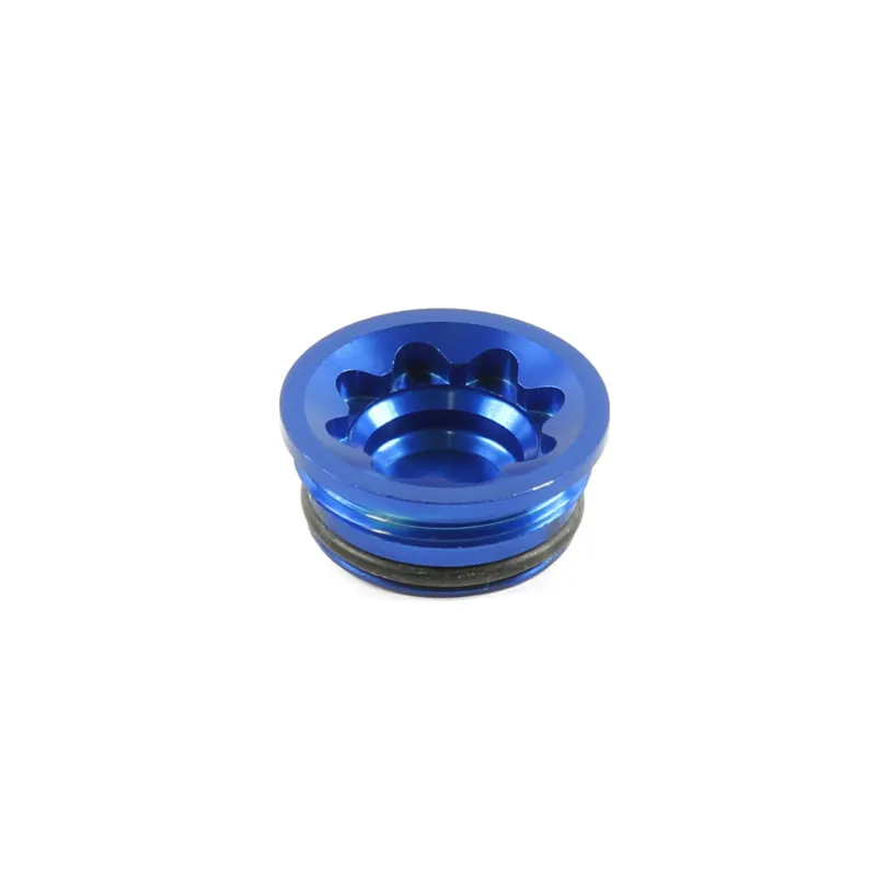 Hope V4 Large Replacement Bore Cap in Blue