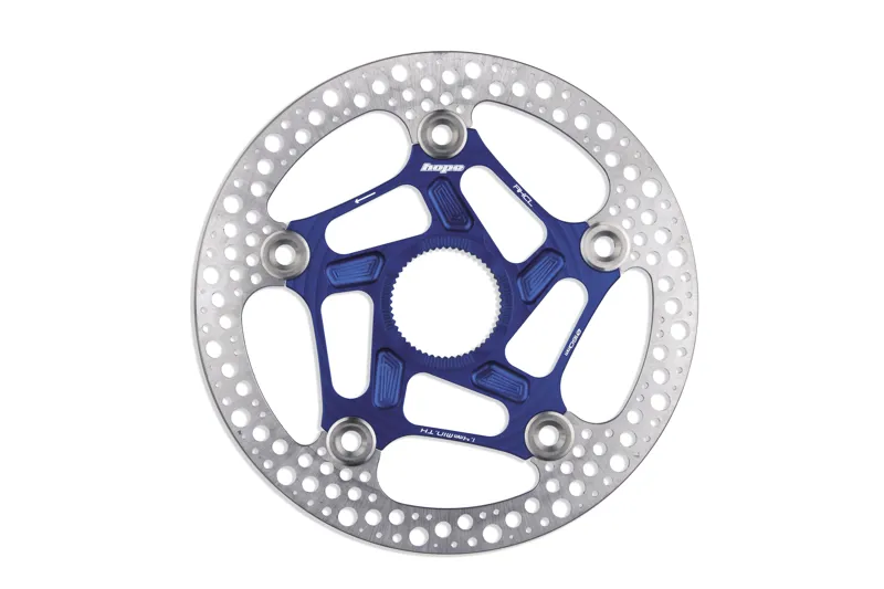 RX Centre Lock Disc - 160mm - Blue centrelock