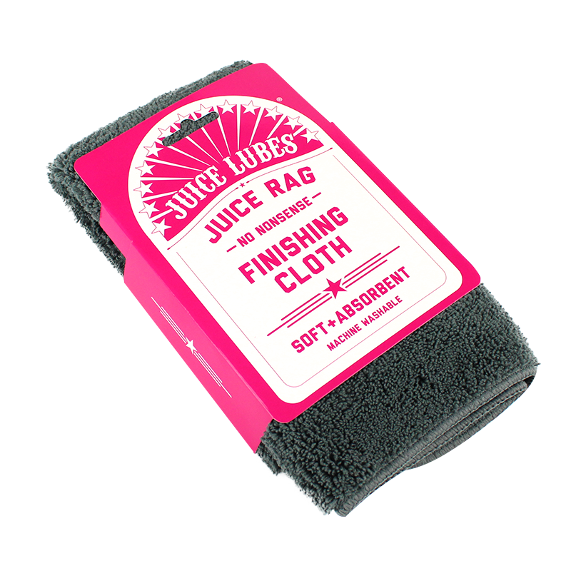 Juice Lubes Juice Rag Finishing Cloth in Black-1