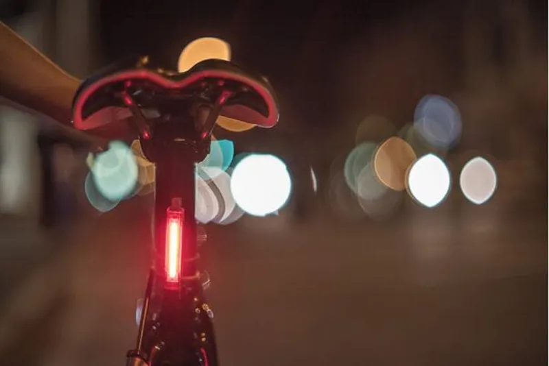 Knog+ Rechargeable Rear Bicycle Light - Black-1