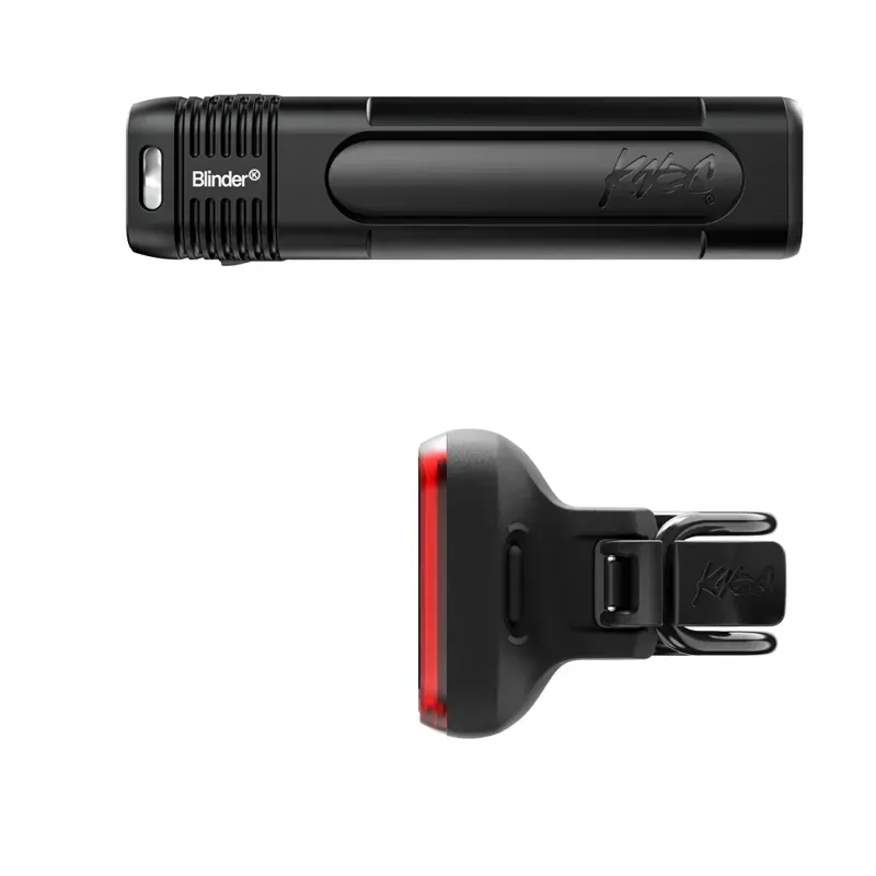 Knog Blinder 700 and Blinder Square Rear Bike Light Set in Black-2