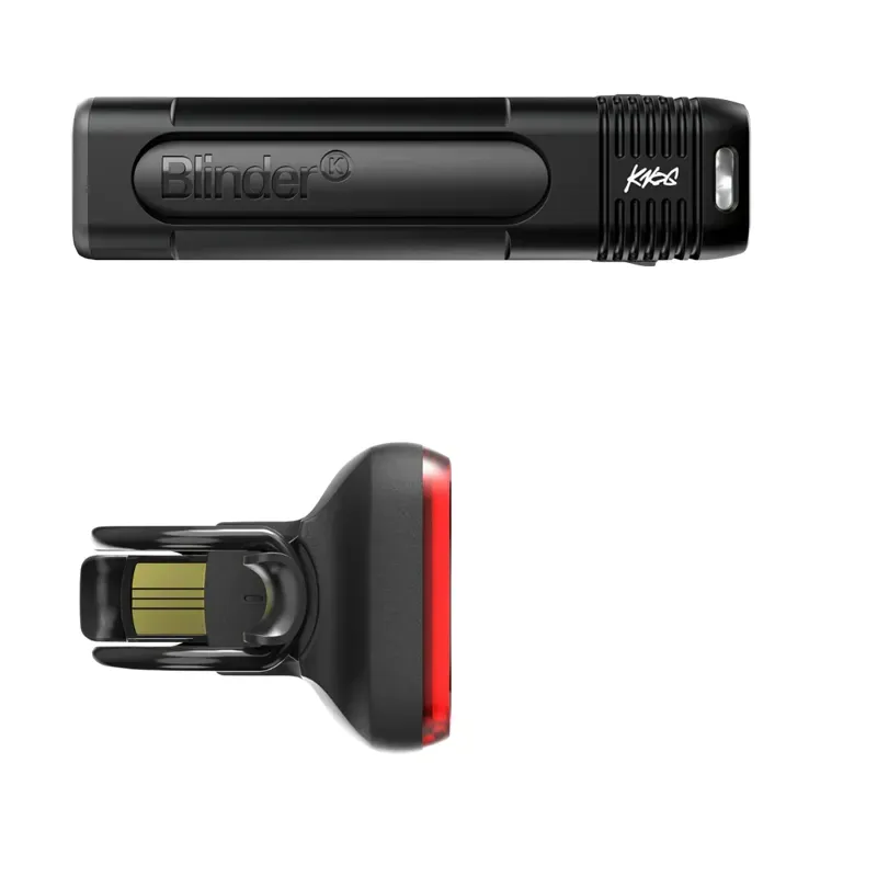 Knog Blinder 700 and Blinder Square Rear Bike Light Set in Black-3