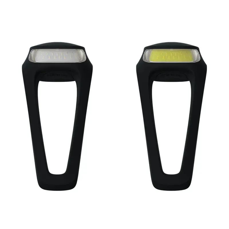 Knog Frog V3 Light Twin Pack in Black and Grey