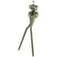 Pletscher Twin Leg Mounted Kickstand in Silver