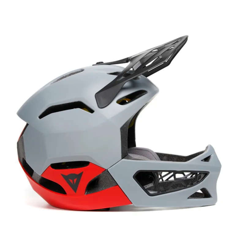 Dainese Linea 01 MIPS Full Face MTB Helmet Grey Red