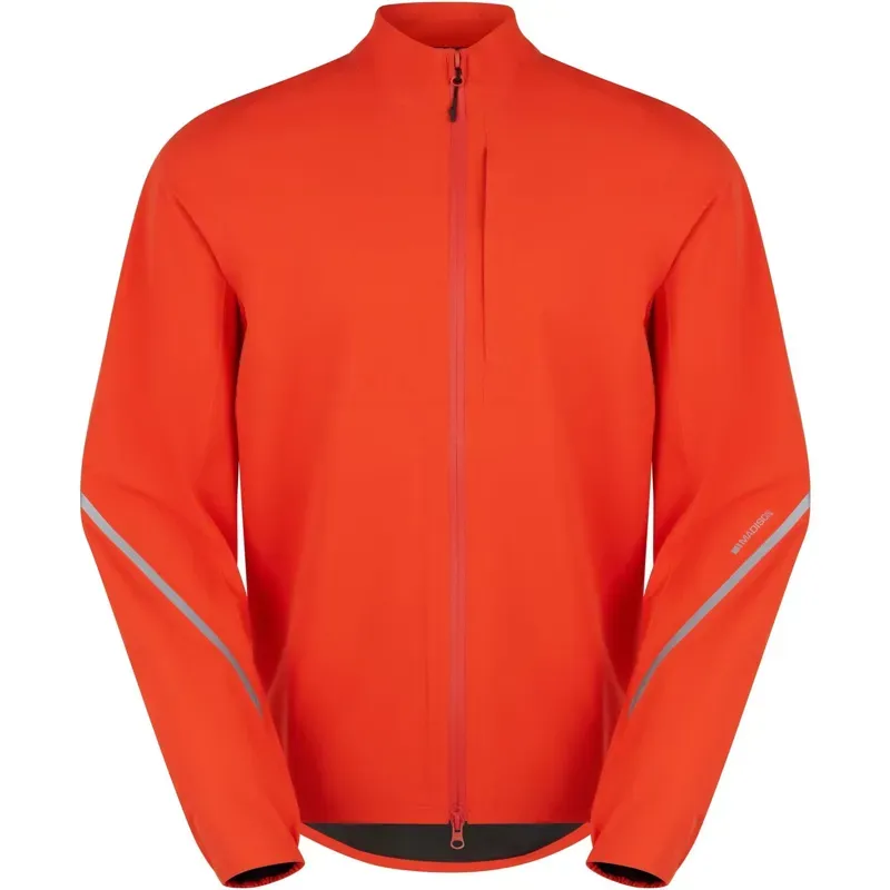 Madison Freewheel Men's Waterproof Jacket in Magma Red