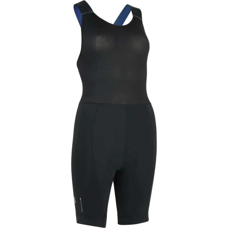 Madison Freewheel Womens Gel Pad Bib Cycling Shorts - Black-1
