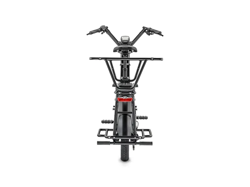 Moustache Lundi 20.5 Dual 500Wh Battery Electric Cargo Bike - Black-3