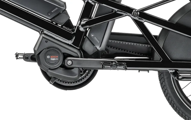Moustache Lundi 20.5 Dual 500Wh Battery Electric Cargo Bike - Black-5
