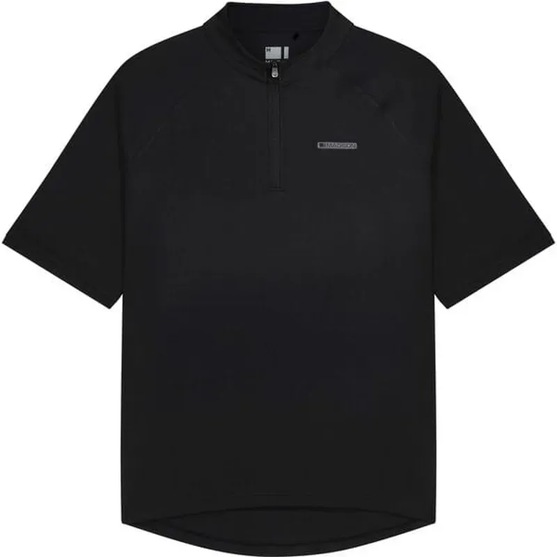 Madison Freewheel Mens Short Sleeve Cycling Jersey - Black
