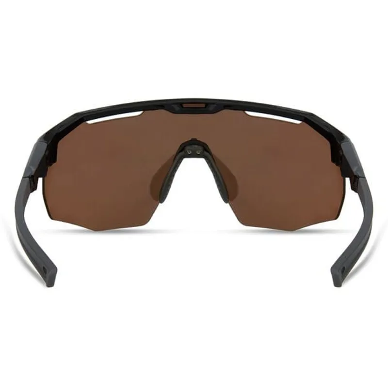 Madison Cipher Cycling Glasses - 3 Pack - Gloss Black/Bronze Mirror/Amber/Clear Lens-2