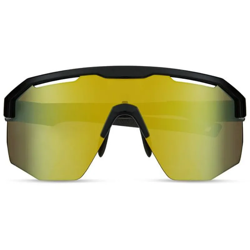 Madison Cipher Cycling Glasses - 3 Pack - Gloss Black/Bronze Mirror/Amber/Clear Lens-4