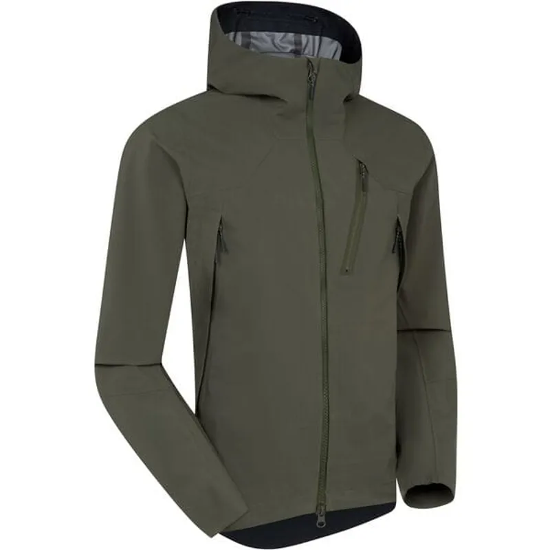 Madison DTE 3-Layer Mens Waterproof MTB Jacket - Midnight Green-1