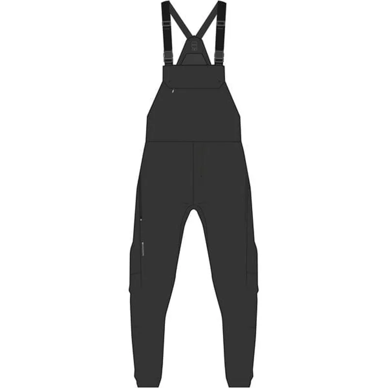 Madison DTE 3-Layer Waterproof Men's Mountain Bike Bib Trousers - Black