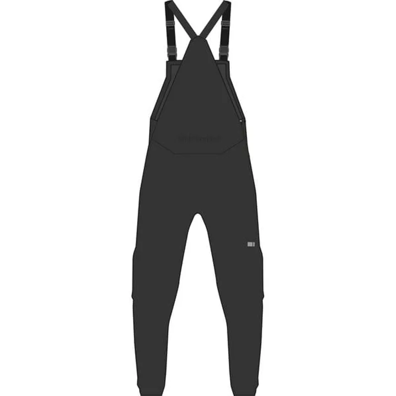 Madison DTE 3-Layer Waterproof Men's Mountain Bike Bib Trousers - Black-1