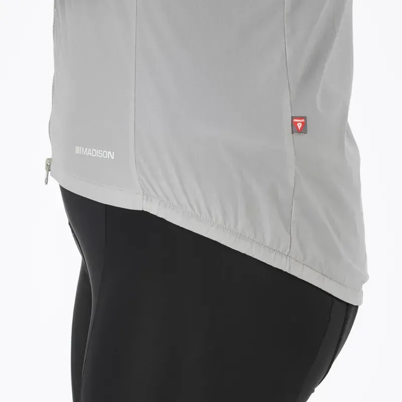 Madison Roam Packable Primaloft Womens Cycling Gilet - Magnesium Grey-3