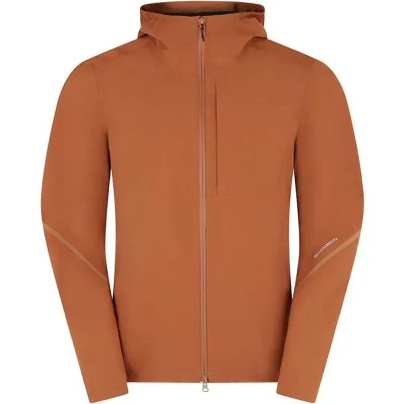 Madison Roam Mens 2-Layer Waterproof Jacket - Rust Orange