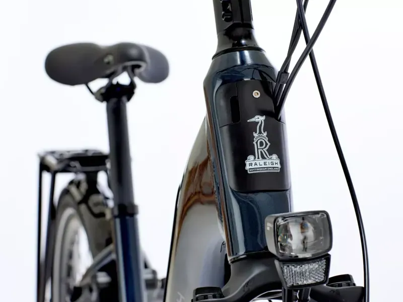 Raleigh Motus Hub Gear Low Step E-Hybrid Bike - Night Blue-1