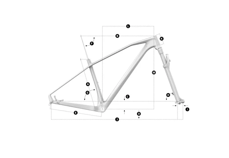 Mondraker Chrono RR geometry