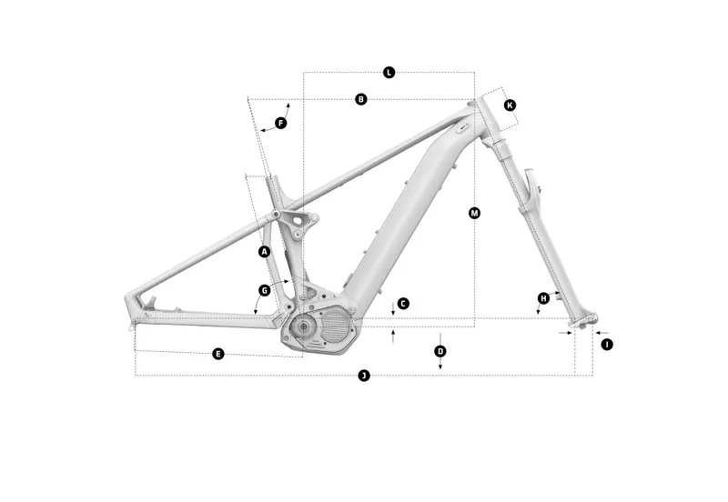 Mondraker Dusk geometry