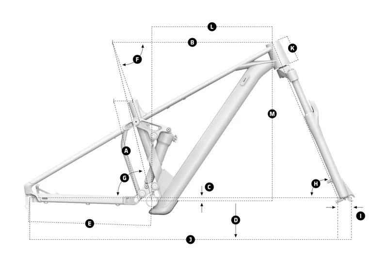 Mondraker F-Play 26 geometry