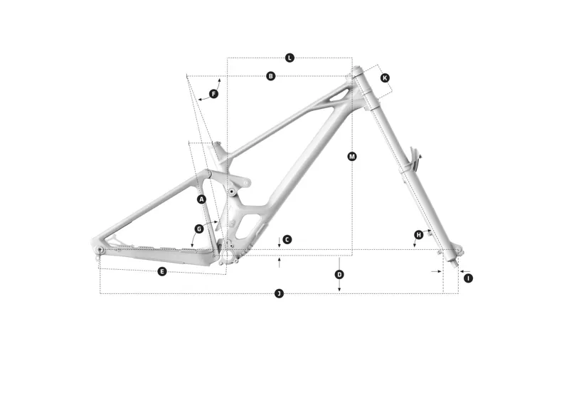 Mondraker Summum R Carbon geometry