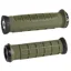 ODI Elite Pro Mountain Bike 130mm Lock On Grips In Army Green