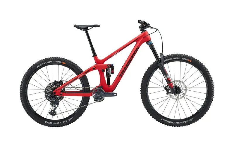 Transition Patrol GX Carbon Full-Suspension MTB - Bonfire Red