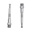 HT Components Nano-S Pedal Axle Kit in Silver